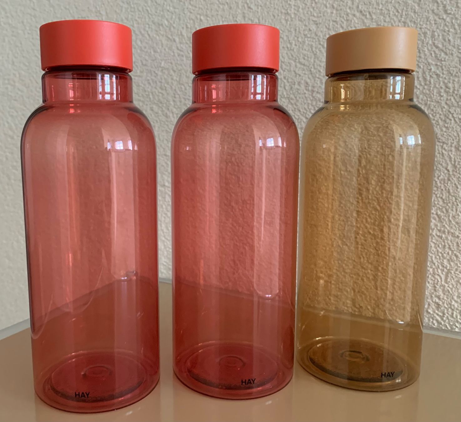 Trinkflaschen & Thermosflaschen: HAY Trinkflaschen 3 Stück 540ml – Neu (gemäss Beschreibung) aus Mettmenstetten von srca