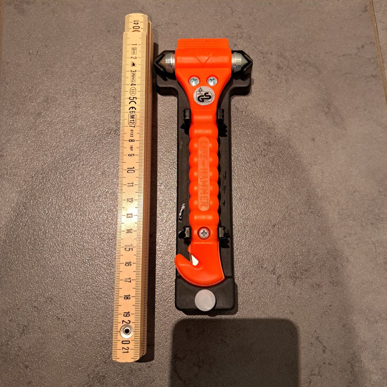 Tutti gli attrezzi: Neu Notfallhammer Rettungstool Autozubehör Safety first – Nuovo (secondo la descrizione) da Dorf venduto da Exena