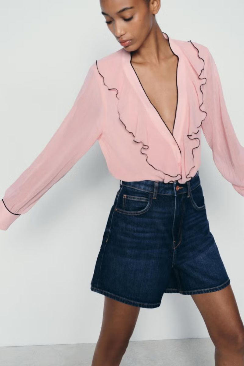 Zara Blusen: ZARA Bluse Gr. L – Gebraucht aus Wetzikon ZH von sunshine054