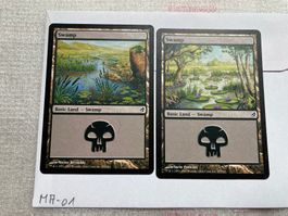 Magic The Gathering 2x Swamp