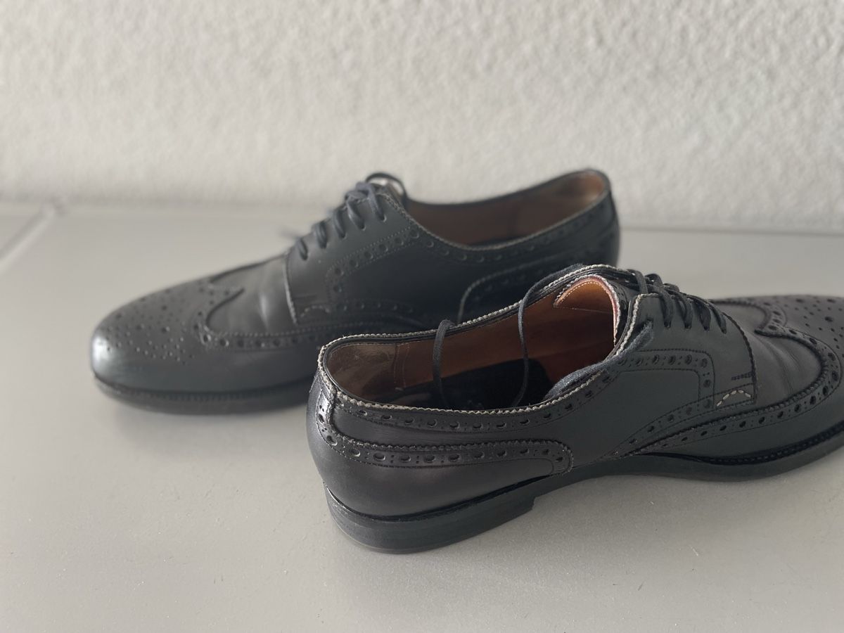 Scarpe da uomo: Ed Meier Herren Budapester 1596 schwarz – Usato da Oberwil b. Zug venduto da eli_q5dp