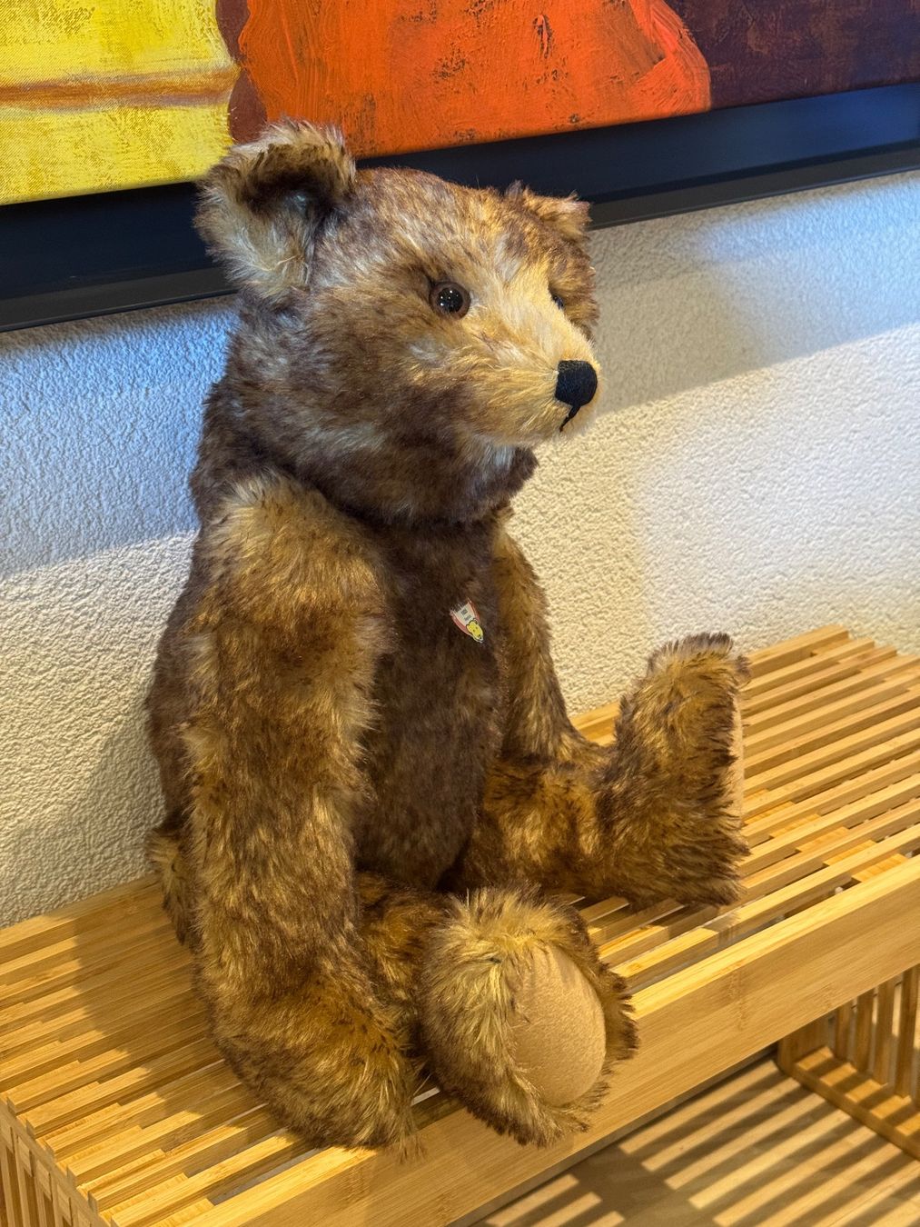 Steiff Giocattoli: STEIFF Teddy Peace 65 Replica – Usato da Neuendorf venduto da Sternenzauber17 4