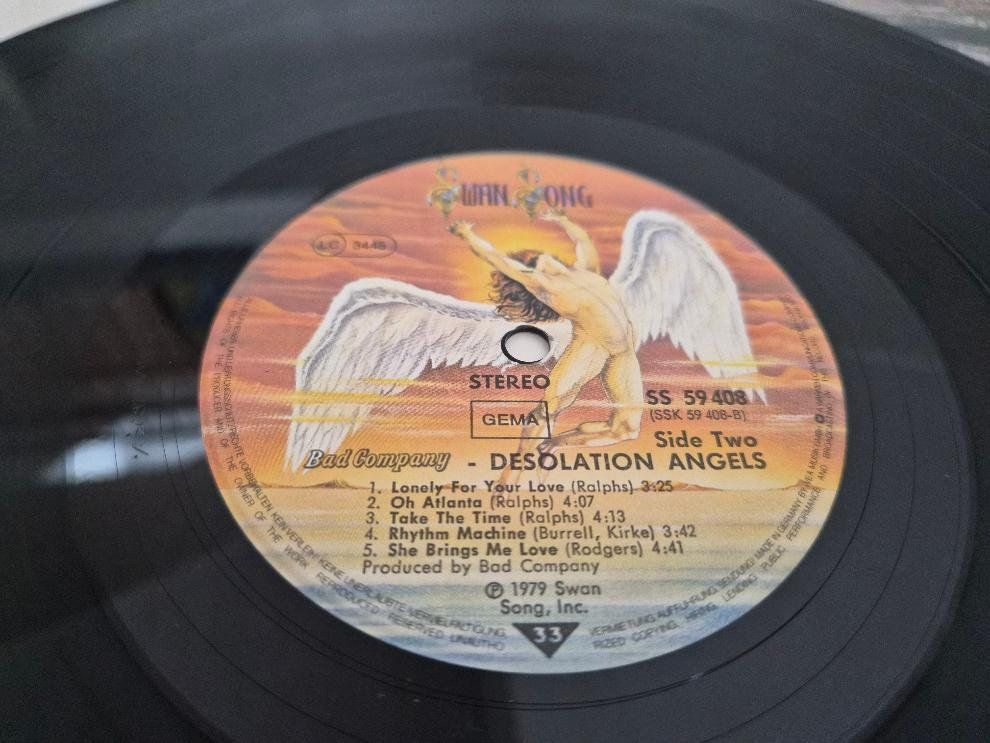 Schallplatten: Schallplatte LP Vinyl 33" Bad Company "Desolation Angels'" – Gebraucht aus Dielsdorf von SHOES_BY_SYLVI 3