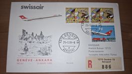 Swissair Geneve - Ankara 29.03.1988