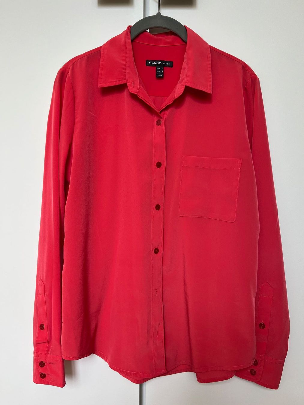 Mango Camicette: Mango Bluse, Gr. M, rot – Usato da Wallisellen venduto da kar_6vlq