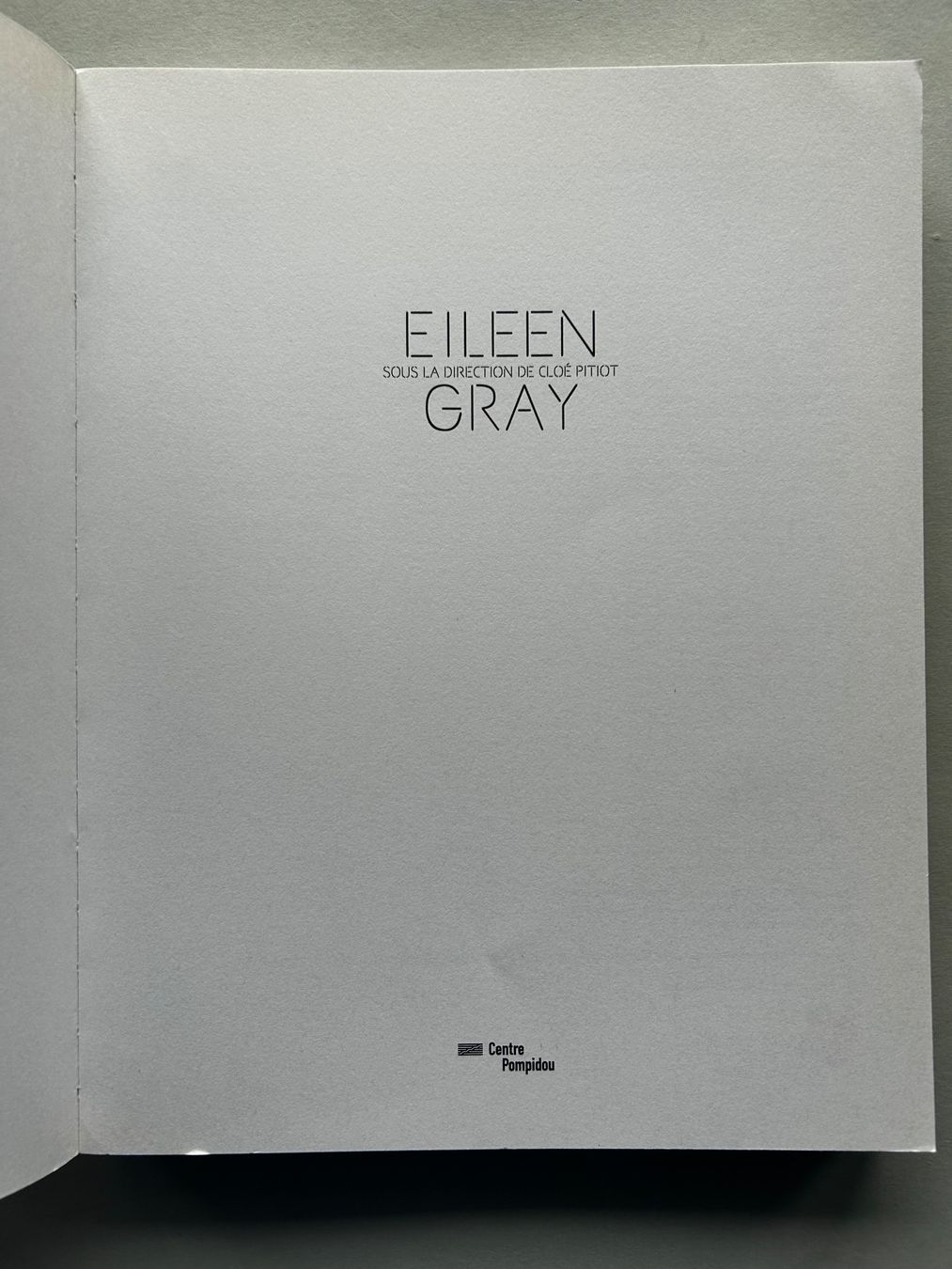 Libri: Eileen Gray Design Katalog Centre Pompidou Le corbusier – Usato da Zürich venduto da Coffeetable88 2