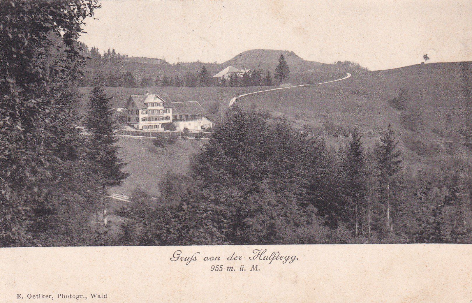 Cartoline postali: Gruss von der Hulftegg  1902 – Usato da Cormoret venduto da Pascalll2001