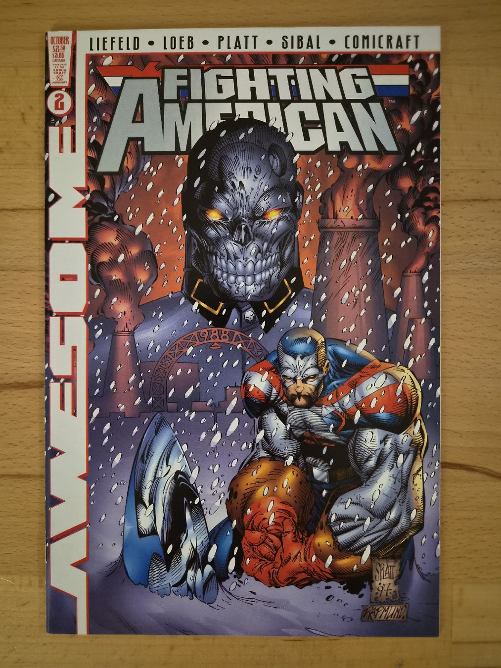 Fumetti: Fighting American #1-2 [Rob Liefeld] – Usato da Biel/Bienne venduto da collector_comics 2