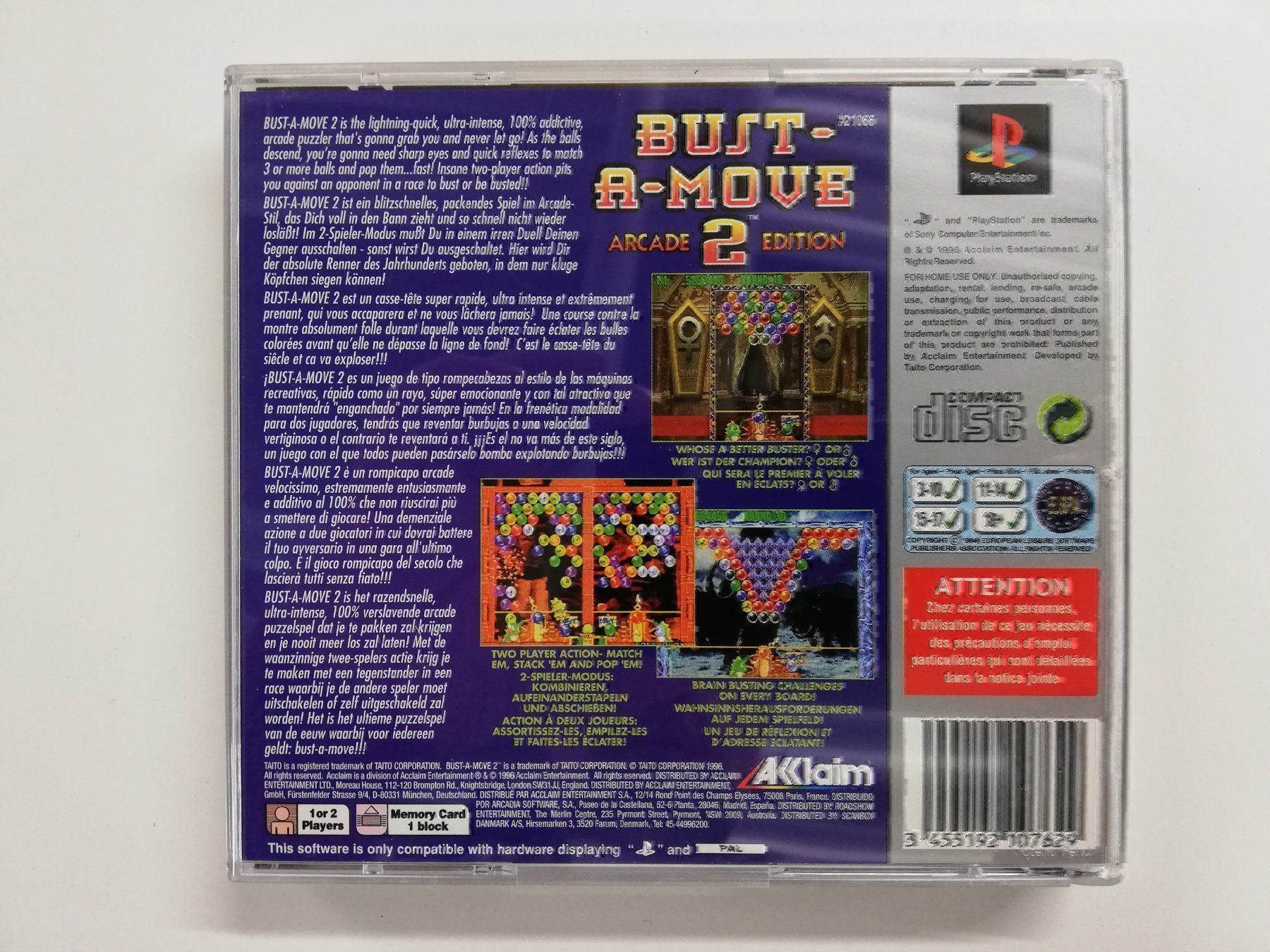 Sony Giochi: Bust-a-move 2 / Sony Playstation 1 PSX – Usato da St. Gallen venduto da zorro_dc 1