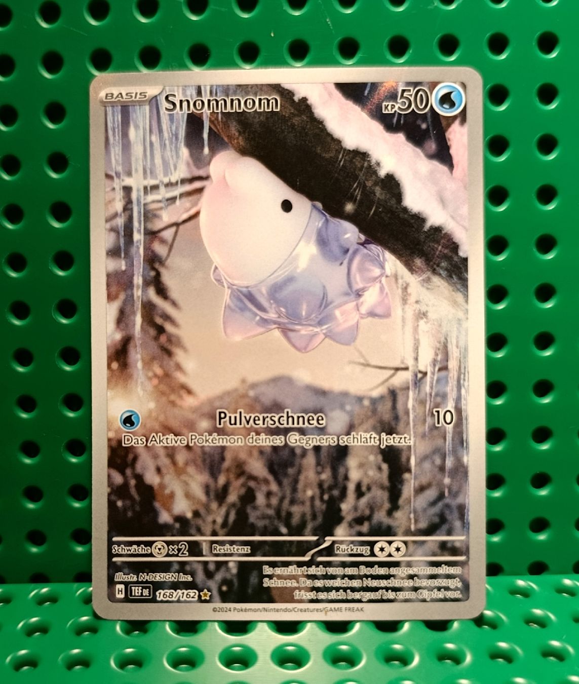 Pokémon Carte collezionabili: Snomnom 168/162 Pokemon Karte – Usato da Wil SG venduto da Donaldus