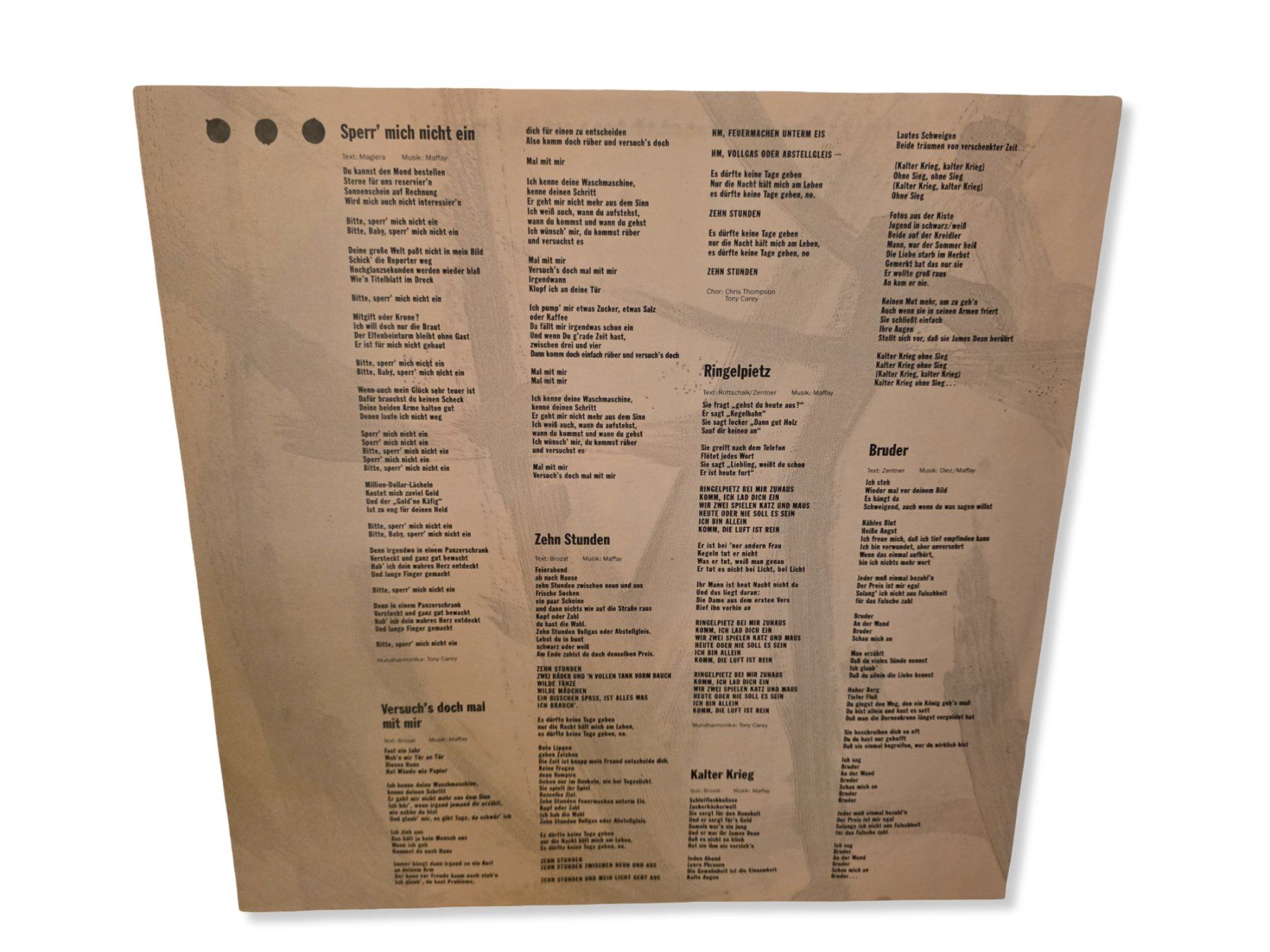 Dischi in vinile: LP "Lange Schatten" des deutschen Sängers Peter Maffay – Usato da Oberdorf SO venduto da julian027 6