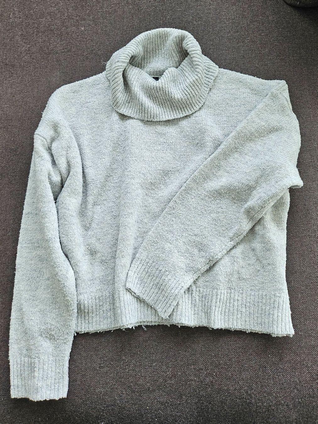Maglioni & Felpe: Pullover Strick/kurz/Rollkragen Grobstrick Chicorée,Gr.L – Usato da Siblingen venduto da Vany_McDougall