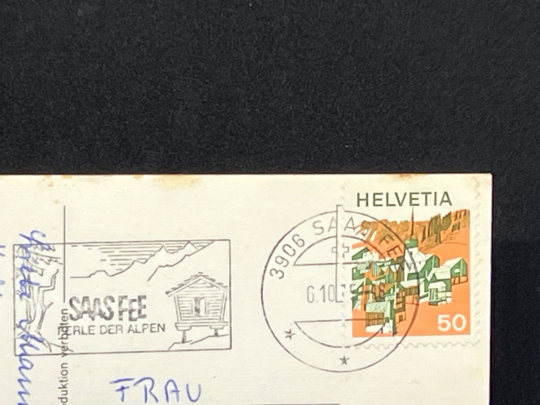 Cartoline postali: Monte Moropass / Monte Rosa und Dufourspitze – Usato da Widnau venduto da Brusi9 1