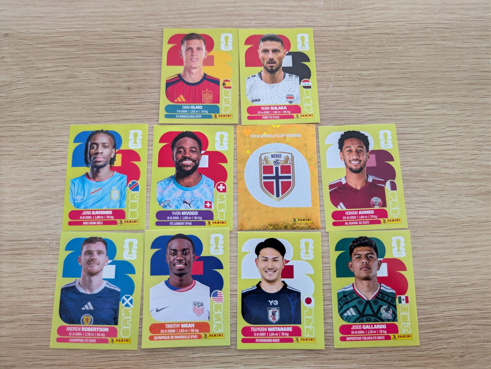 Panini Carte collezionabili: 10 Panini WM 2026 neu – Nuovo (secondo la descrizione) da Steinmaur venduto da ShOWTeK