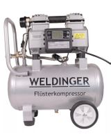 + Flüsterkompressor WELDINGER FK 100 Alu pro 900 W 3-9 bar