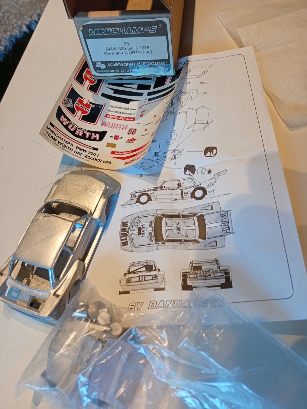 BMW Modellini d'auto: Kit 1/43 BMW 320 gr.5 – Usato da Alle venduto da Rissor 1