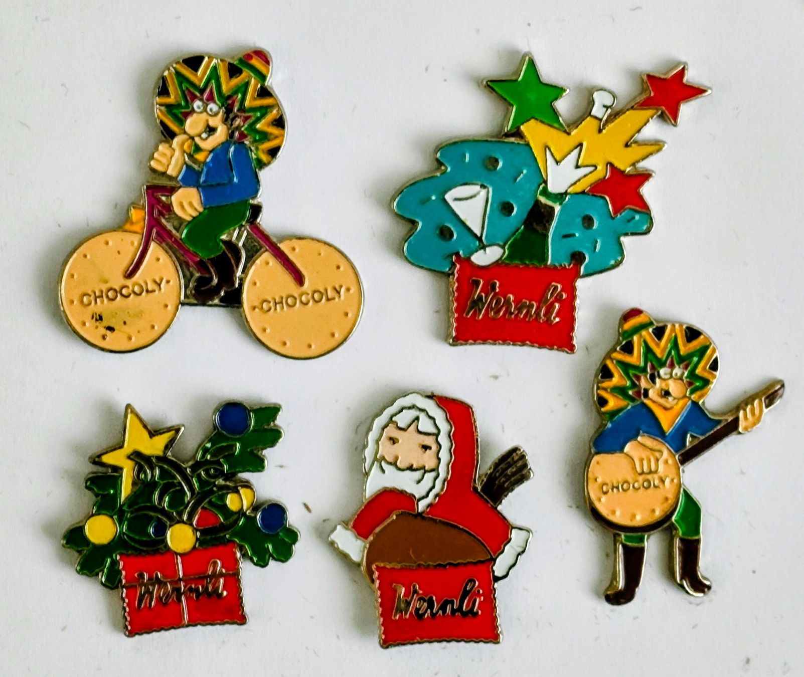 Plaquettes & Badges: 5 Wernli Pins – D'occasion à Pfäffikon ZH par Colacity
