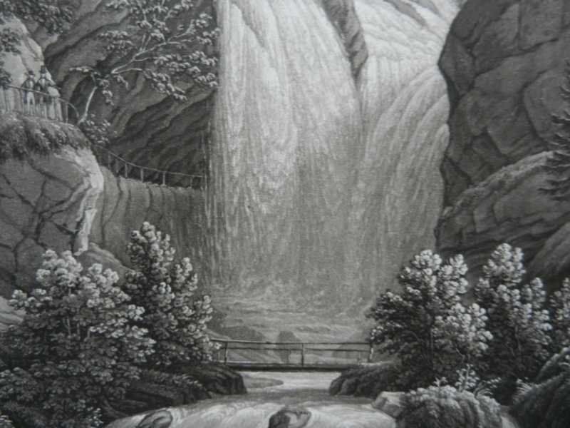 Gravures: Giessbachfall – D'occasion à Risch par Rischli15 5