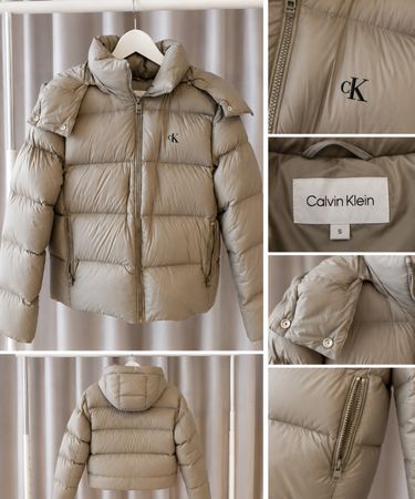 Doudoune Calvin Klein beige – taille S