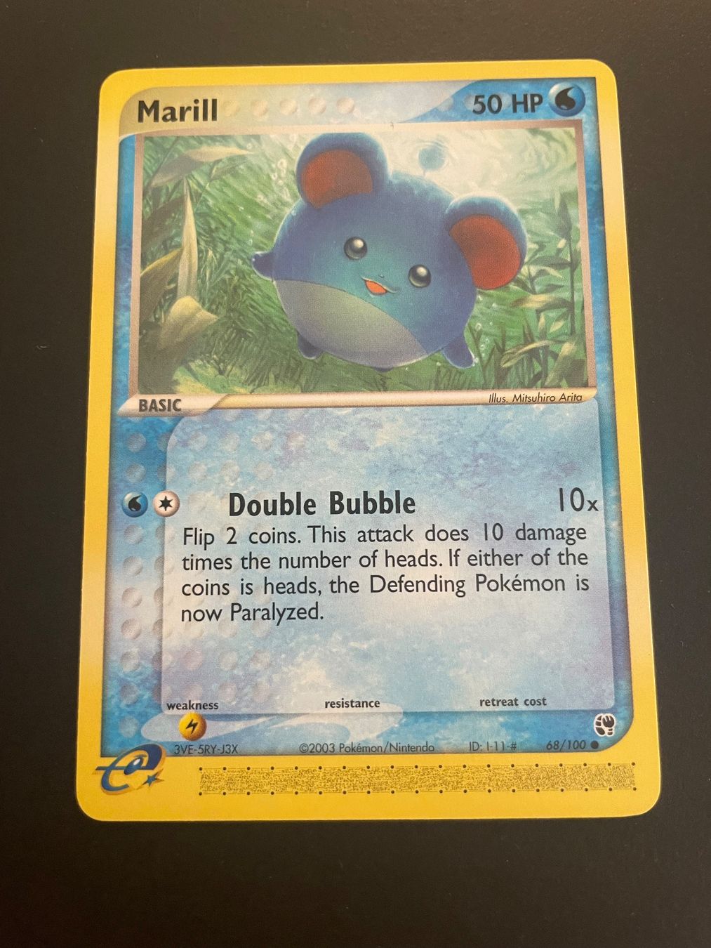 Pokémon Sammelbilder & Trading cards: Marill 68/100 Sandstorm – Gebraucht aus Zürich von pokemon_cards