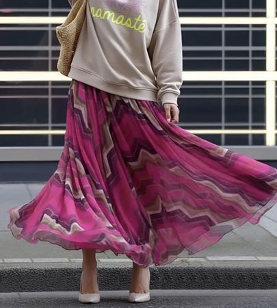 Chic gonna lunga di tulle-tg M/L-nuova-feste👌vacanze👍