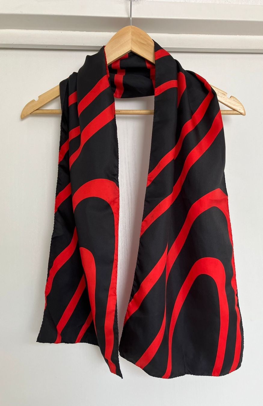Foulard & Sciarpe: Elisabeth Dicht Seide Schal – Usato da Unterägeri venduto da Jutka_04 3