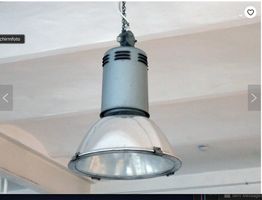 Vintage Siemens Lampe, Fabriklampe, Industrial Design!