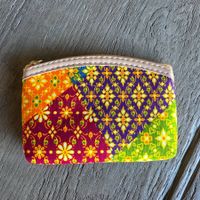 🐸 BUNTES KLEINES PORTEMONNAIE GELDBÖRSE