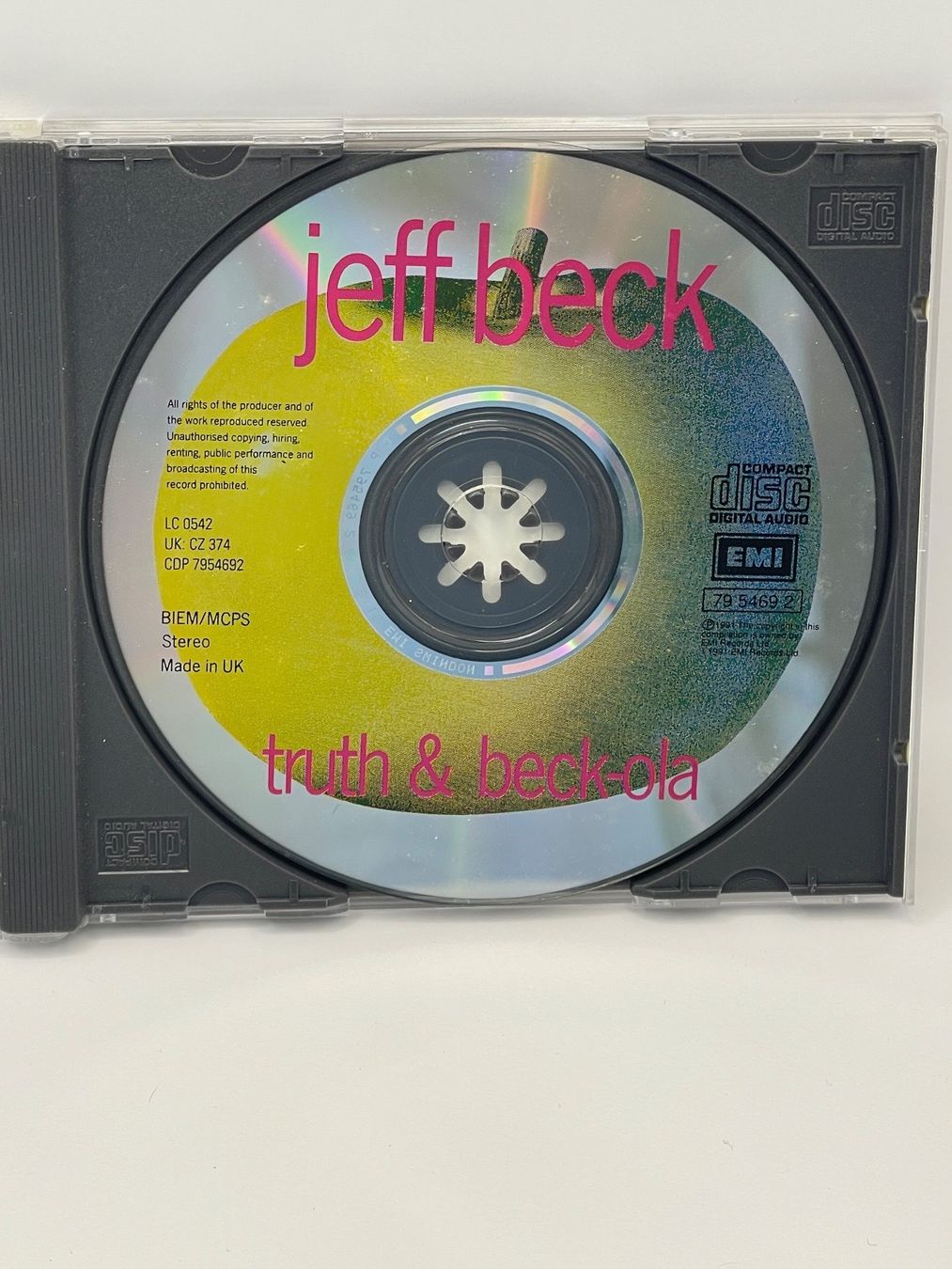 CDs: Jeff Beck - Truth & Beck-ola – Gebraucht aus Rüti ZH von alumedien 2