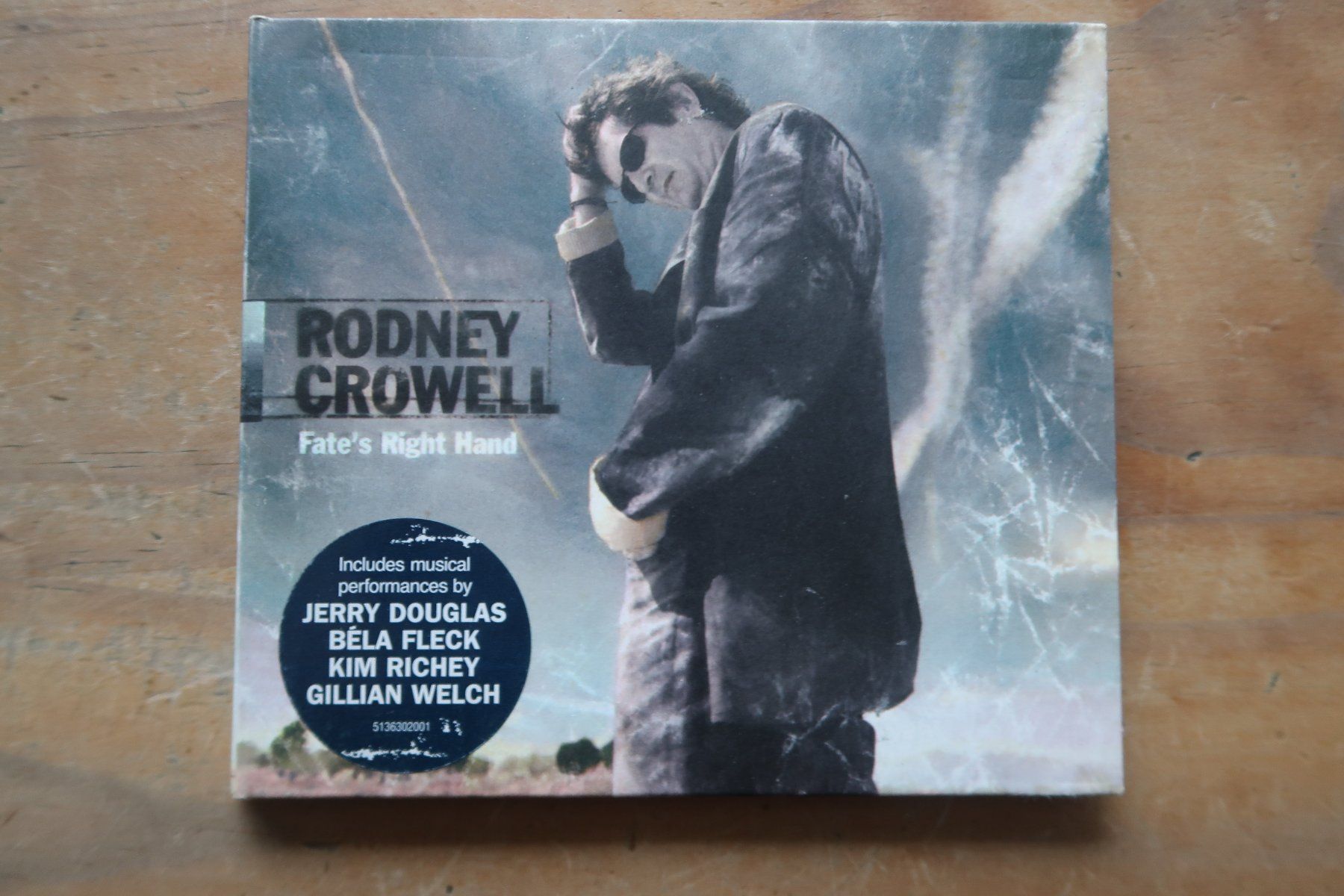 CDs: RODNEY CROWELL - FATE'S RIGHT HAND - CD – D'occasion à Basel par Patiscat