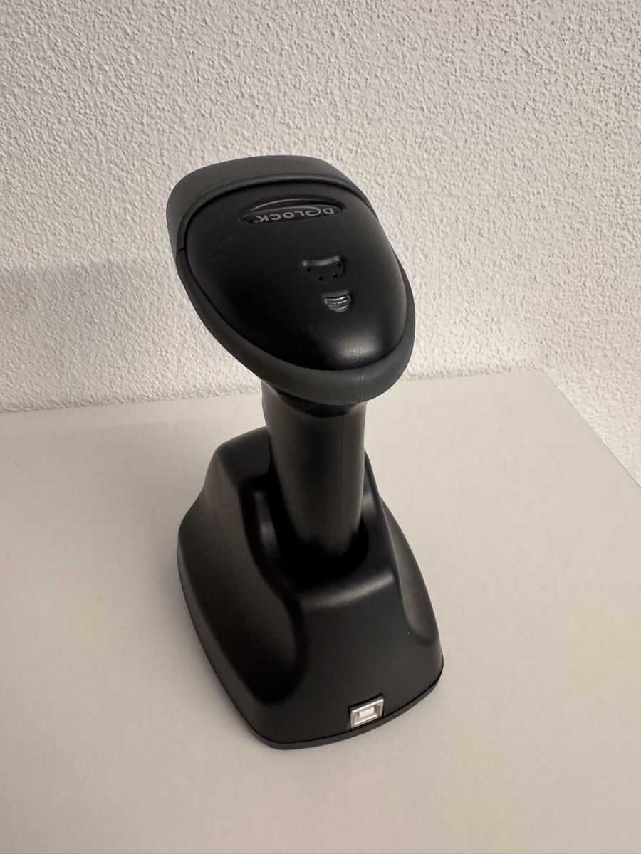 Scanner: Delock 2.4 GHz Barcode Scanner 1D & 2D mit Ladestation – Neu und originalverpackt aus Emmen von mar_786y 1