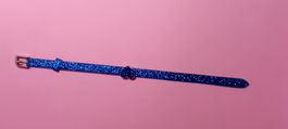 armband modeschmuck,,mit glitzer ,,dunckelblau