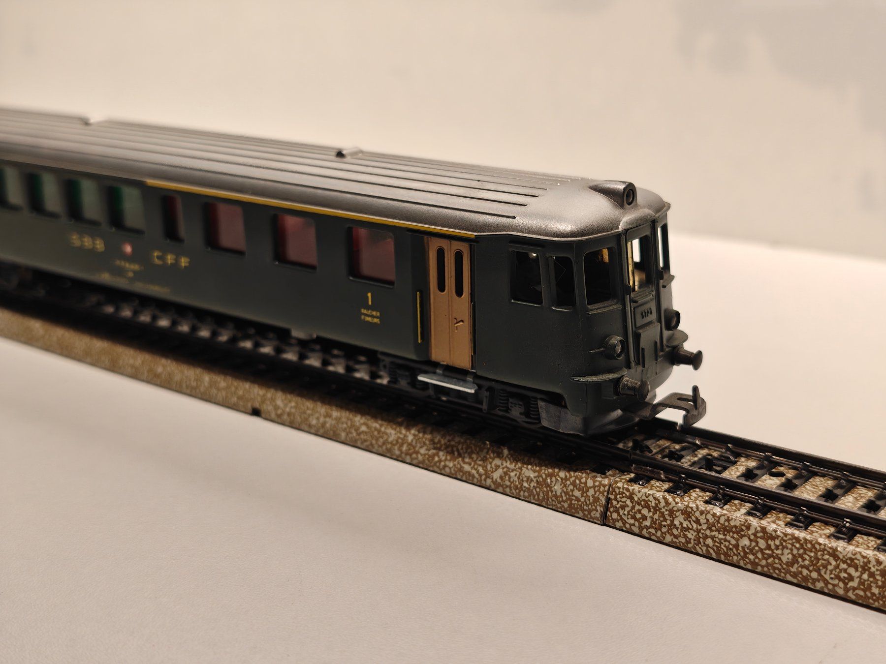 Hag Modellini di ferrovie: Hag 421 + 415 Wagen – Usato da Braunau venduto da Homersimpson 3