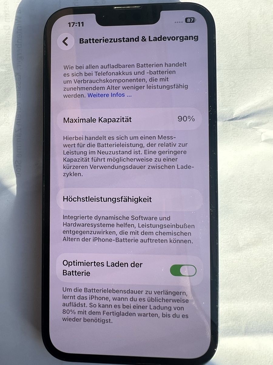 Apple Portables: iPhone 13 128gb  – D'occasion à Basel par zar_792n