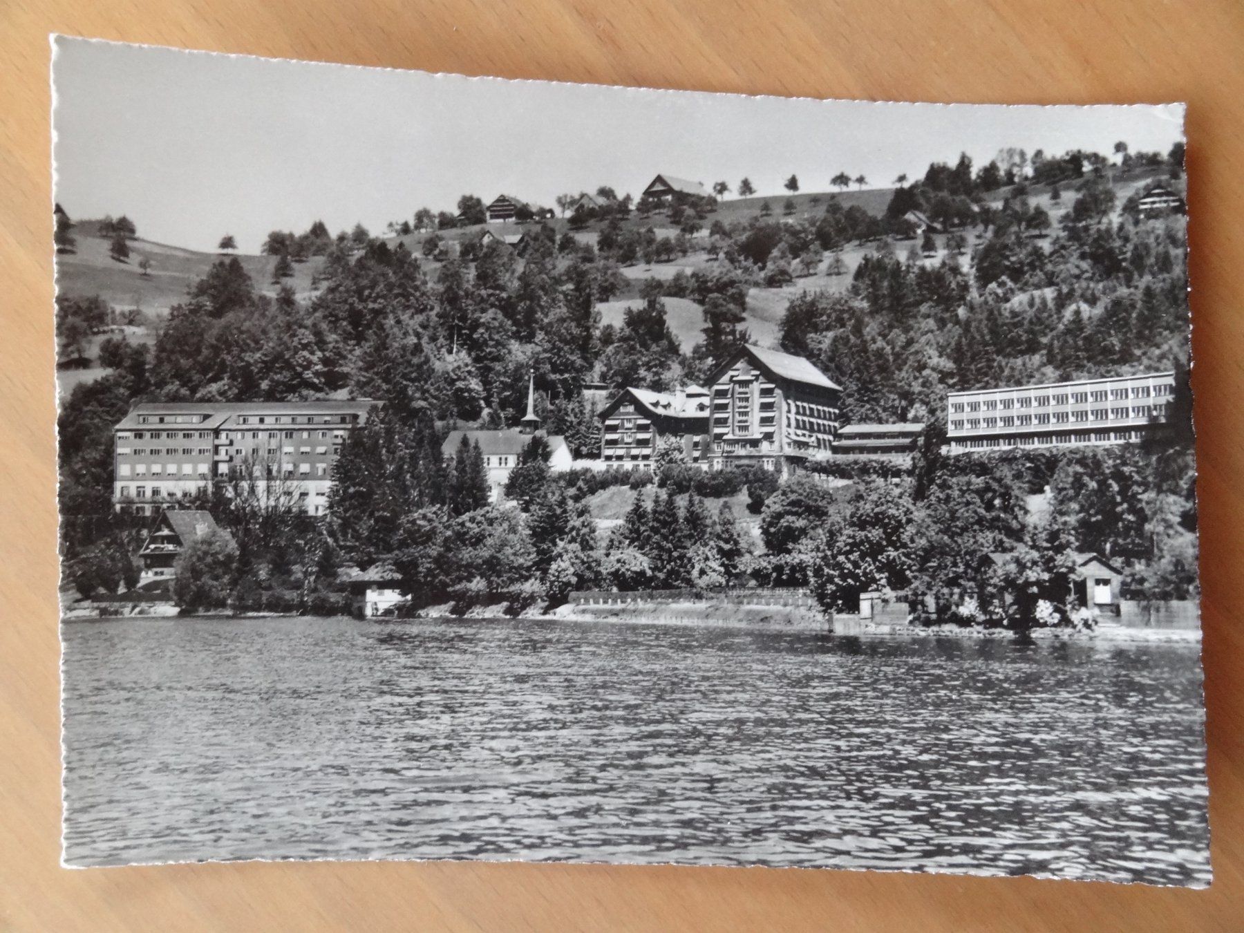 Ansichtskarten: Ländli am Aegerisee - ZG - 2 AK – Gebraucht aus St Léonard von Riglin