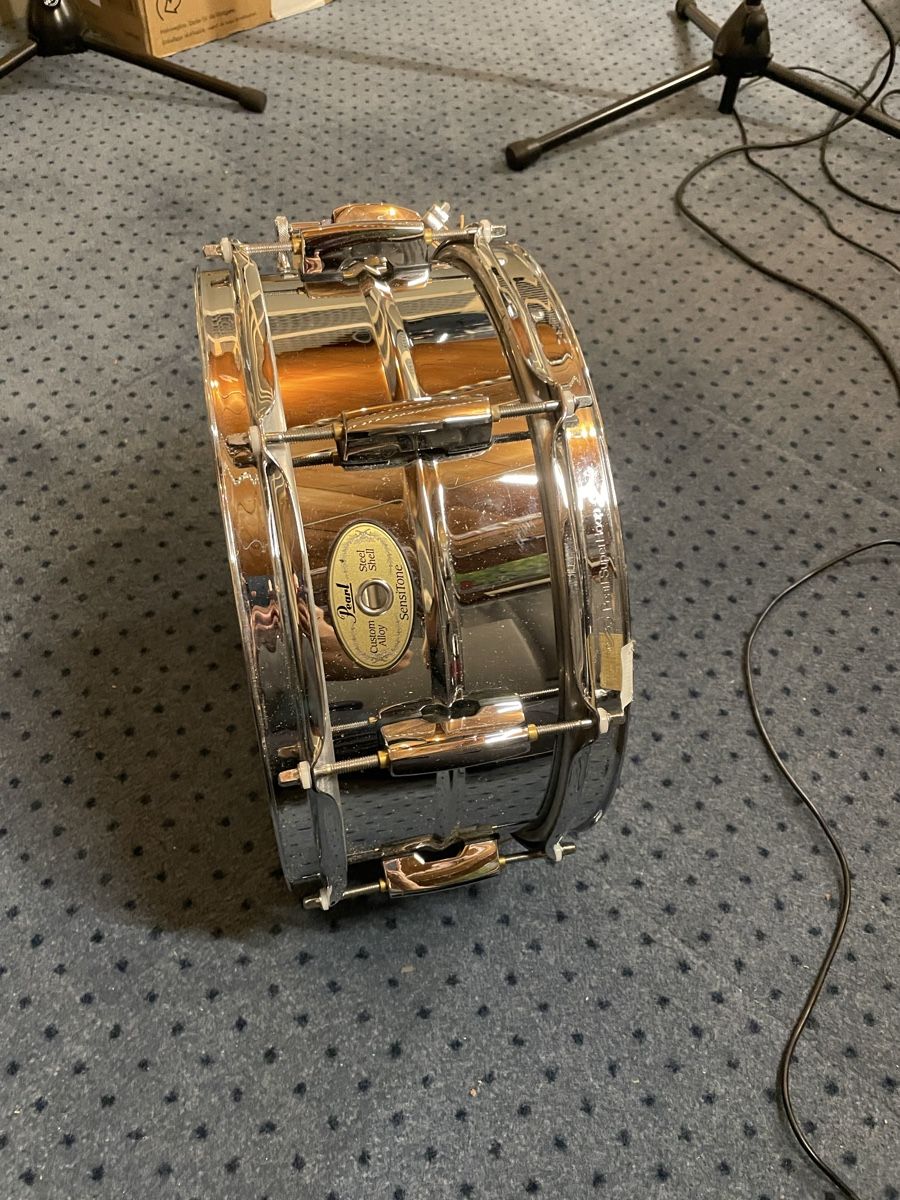 Strumenti musicali: Pearl SensiTone 13x5.5 Custom Alloy – Usato da Sempach venduto da Silent-Master 1