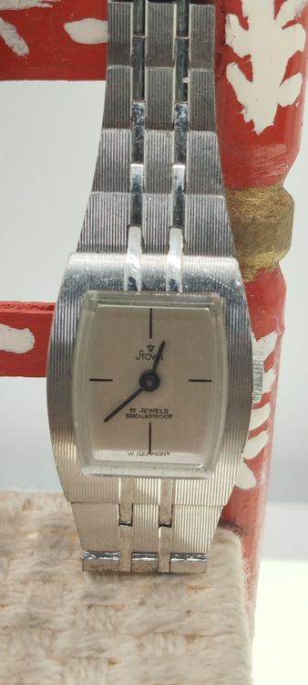 Montre Mécanique Vintage Etor - Années 1960, 17 Rubis, Fabriqué En Suisse - Avec Calendrier - Occasion
