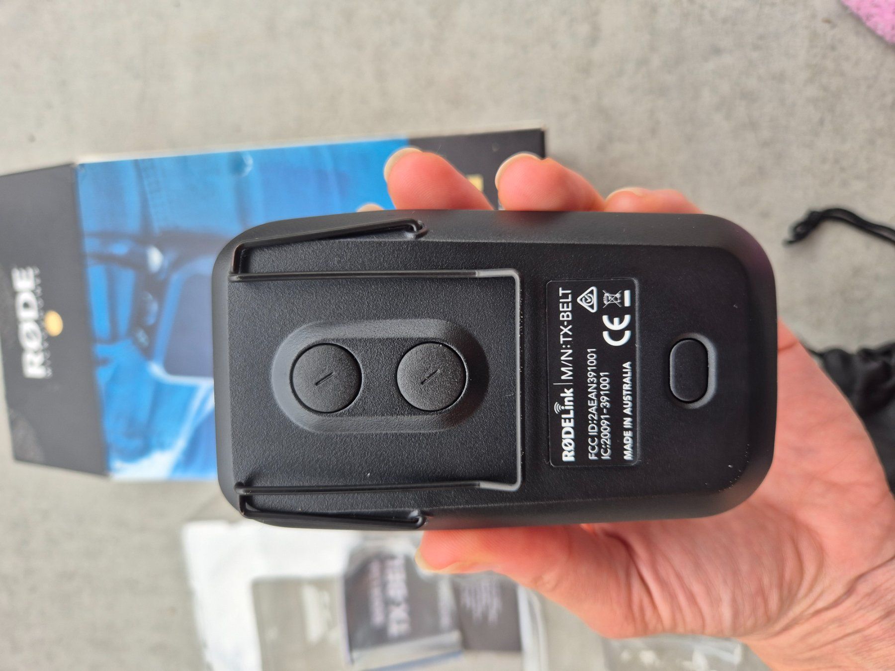 Røde Microfoni: RODE RX-CAM TX-BELT wireless - Filmaker – Nuovo (secondo la descrizione) da Rüschlikon venduto da rim_5hhp 3