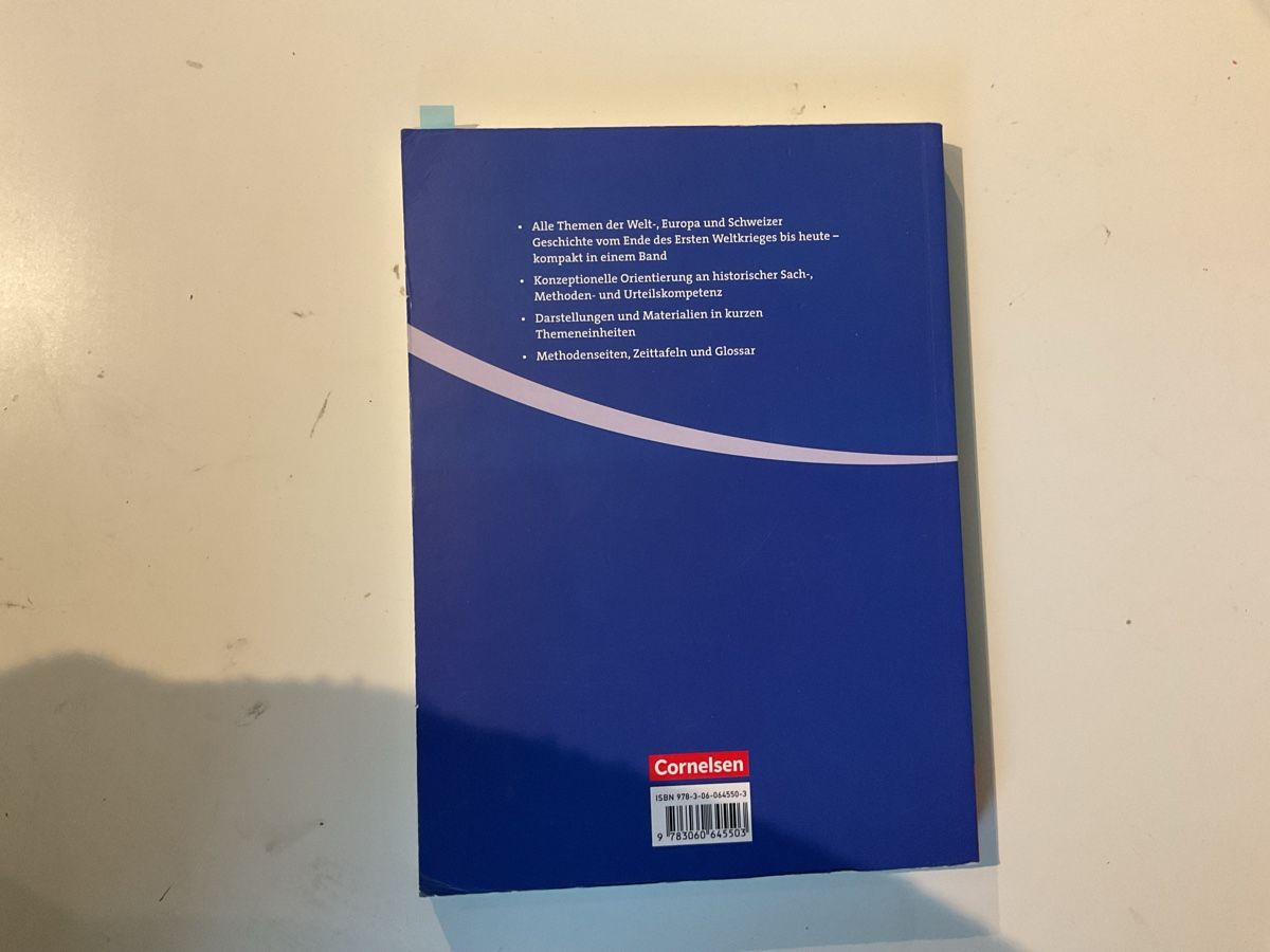 Libri: Schweizer Geschichtsbuch 3|4 Kompaktausgabe – Usato da Rüti ZH venduto da lua_99pv 1