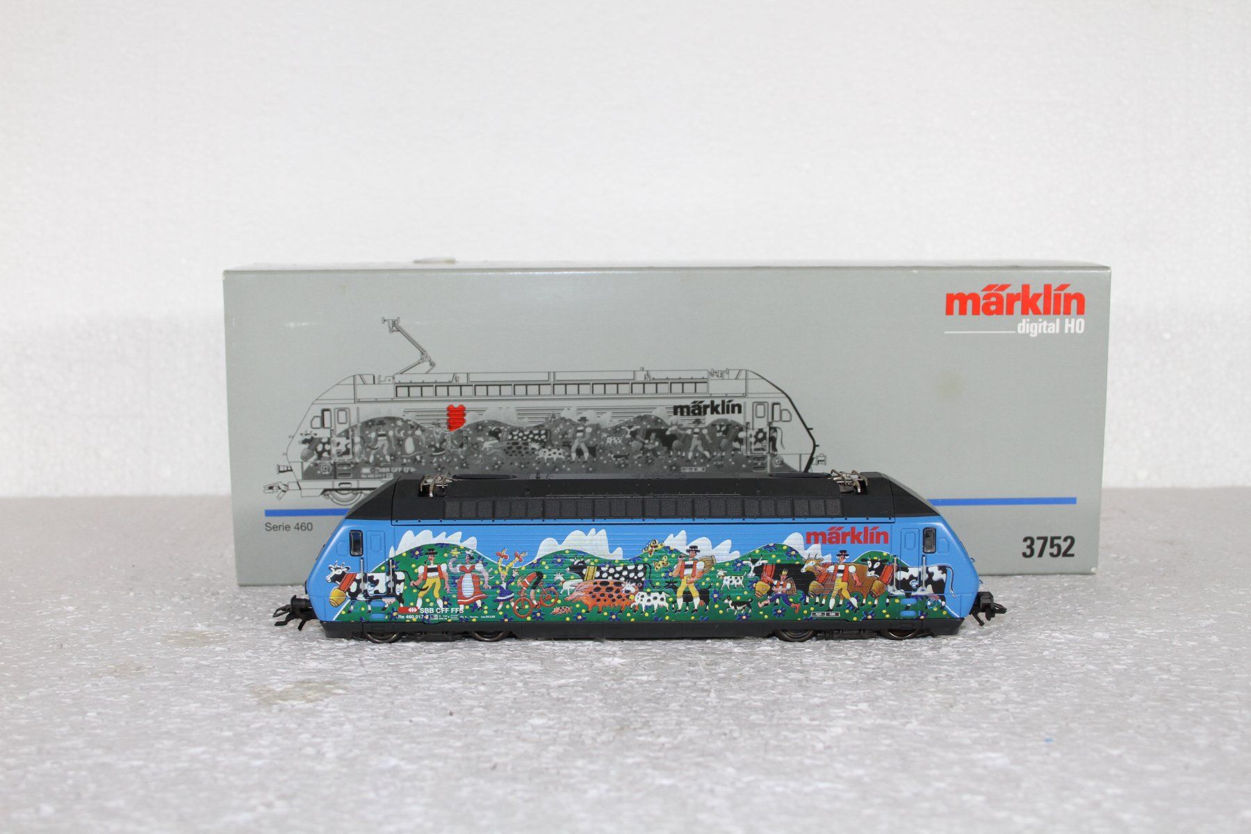 Märklin Modelleisenbahnen: Märklin 3752 SBB Re 460 Alpabzug – Gebraucht aus Triesen von cor_62ts