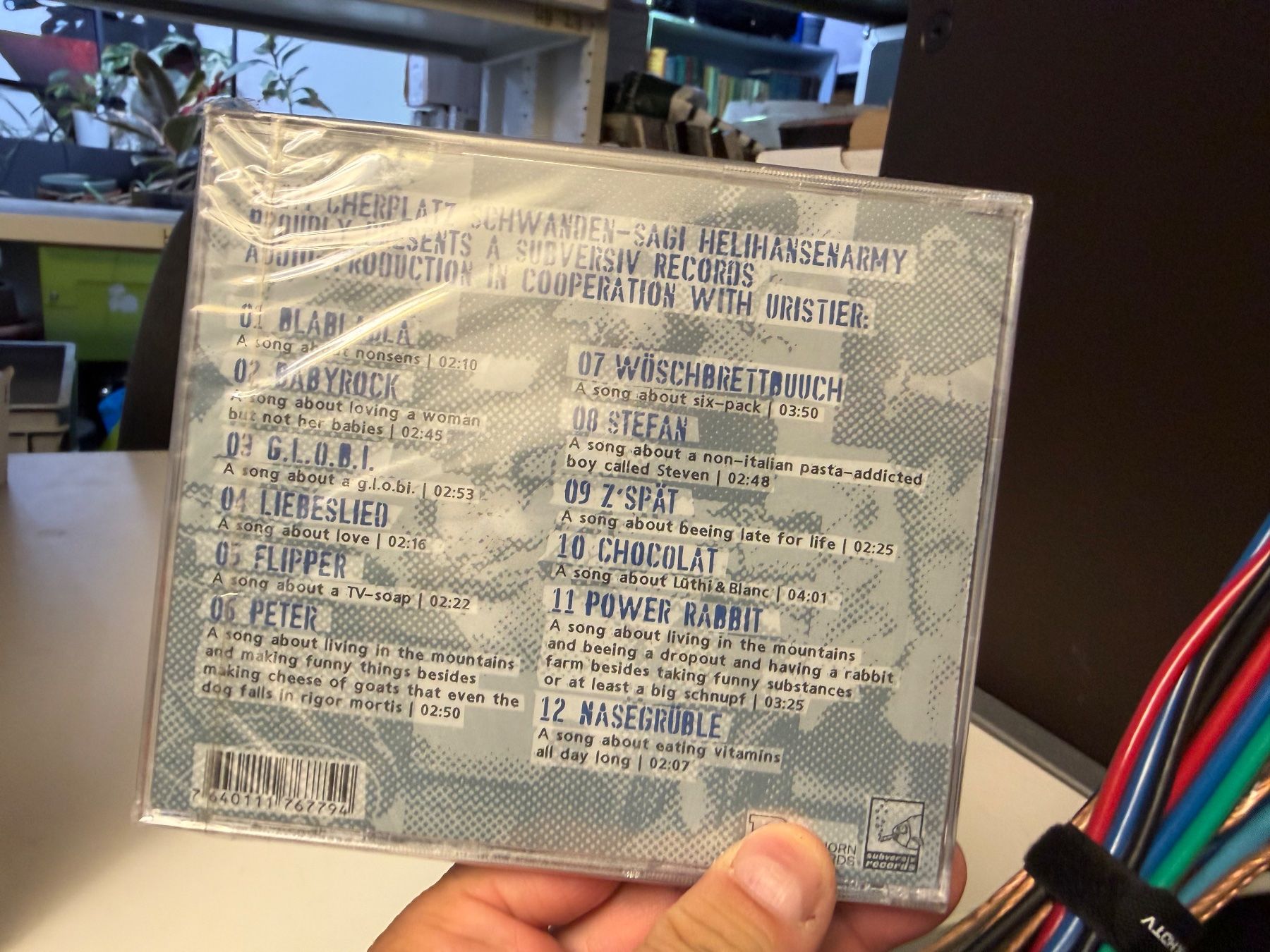 CDs: Uristier - Helihansenarmy - Rare! - SRA04B – Gebraucht aus Küsnacht ZH von JazzRecords 1