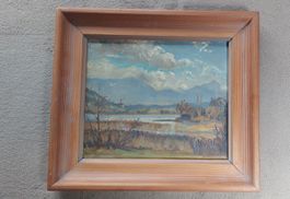 Ölgemälde Landschaft signiert hedda hawlitsch ?