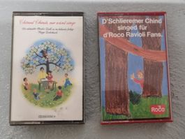 Kassetten und CDs mit Schweizer Kinderliedli - Top!