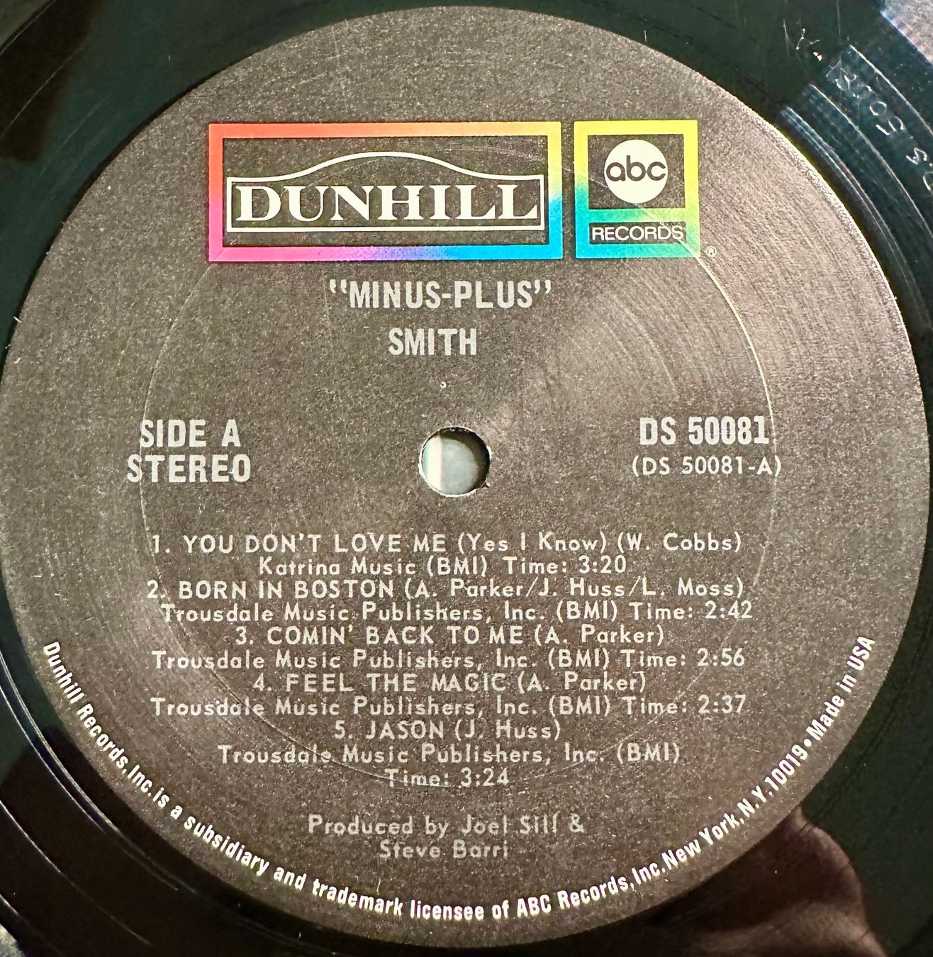 Dischi in vinile: Smith - Minus-Plus // LP: VG; Sleeve: Good+ – Usato da Zürich venduto da saltbee 2