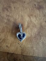 Pandora Charm Herz Silber 925, Neuwertig