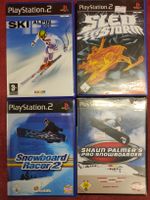Lot de 4 Jeux PS2 - Sports d'hiver - Ski/Snowboard