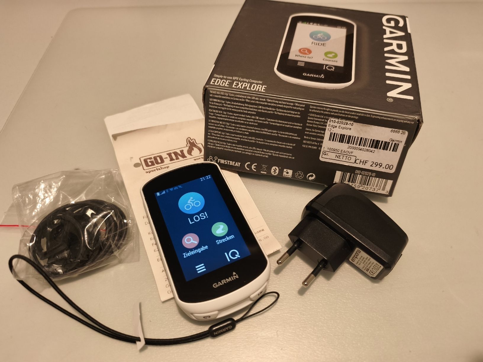 Garmin Computer & Strumenti di misurazione: Garmin Edge Explore GPS Fahrradcomputer neu – Nuovo (secondo la descrizione) da Schwarzenberg LU venduto da Ctinu
