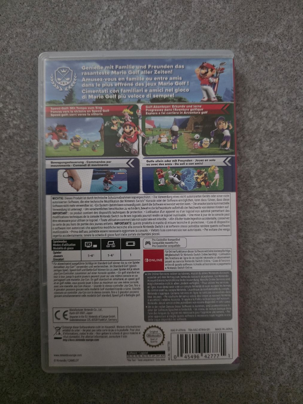 Nintendo Giochi: Mario Golf Super Rush - Nintendo Switch – Usato da Zug venduto da Mandon 1