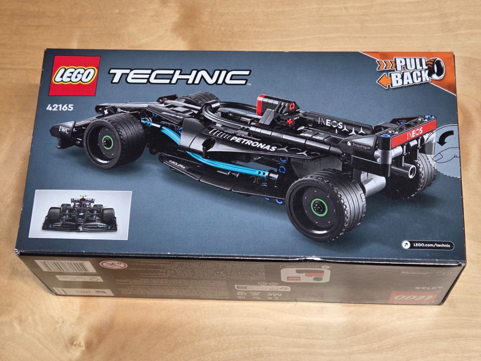 Lego Kit di costruzioni: LEGO Technic 42165 Mercedes-AMG F1 W14 Pull-Back – Nuovo e nell'imballaggio originale da Basadingen venduto da NekoBricks 2