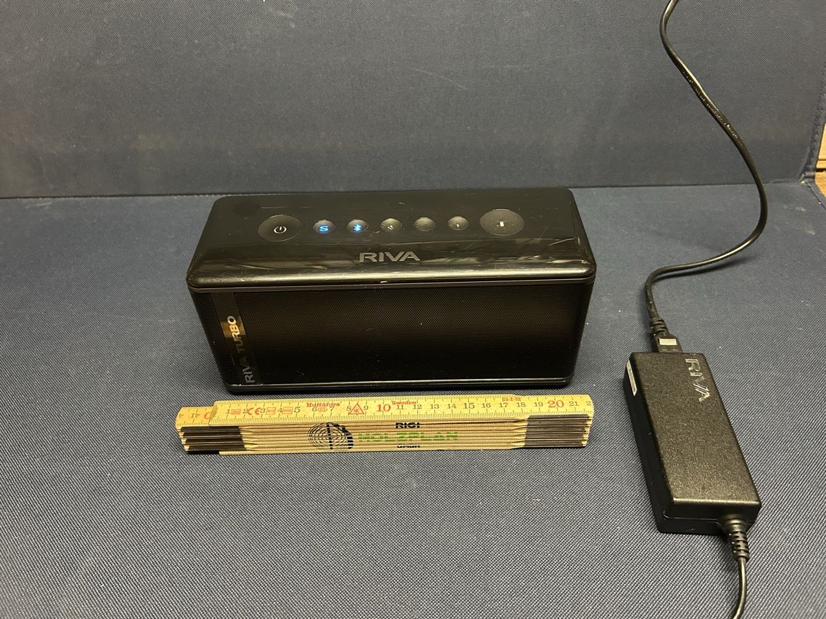 Lautsprecher: RIVA TURBO Bluetoothspeaker Schwarz Gebraucht – Gebraucht aus Ibach von heifla 6